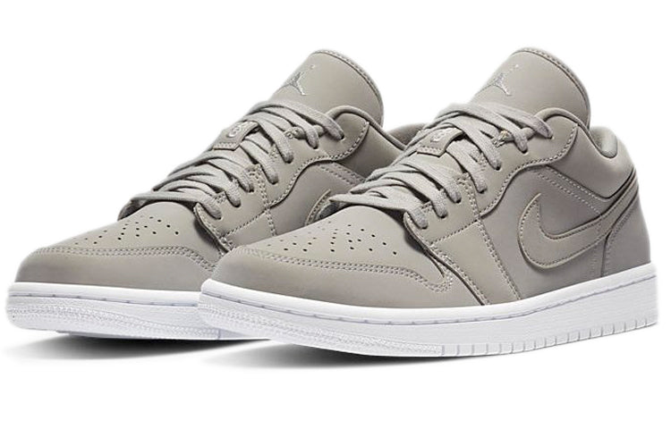 Womens WMNS Air Jordan 1 Low 'Grey Fog' Grey Fog/Grey Fog/White DC0774-002