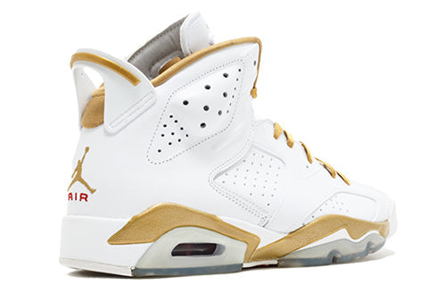 Air Jordan 6 Retro 'GMP' White/Metallic Gold 384664-135