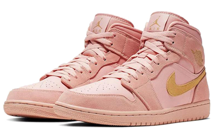 Air Jordan 1 Mid SE Coral Gold 852542-600