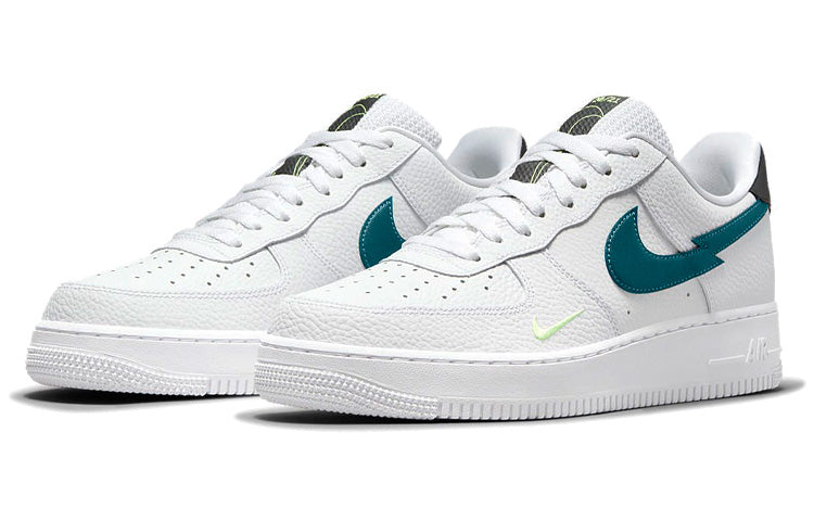 Nike Air Force 1 Low 'Lightning Bolt' White/Aquamarine/Lime Glow/Off Noir DJ6894-100 KICKSOVER