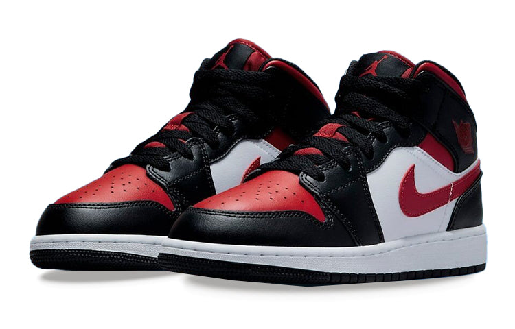 Air Jordan 1 Mid (GS) \Alternate Bred Toe\