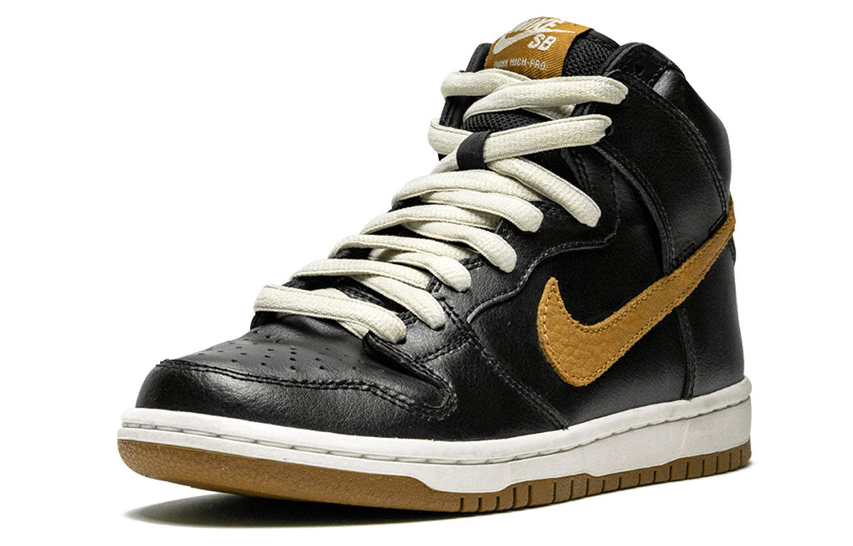 Nike Dunk High Pro SB Skateboard 'Guinness' Black/Lt British Tan 305050-020