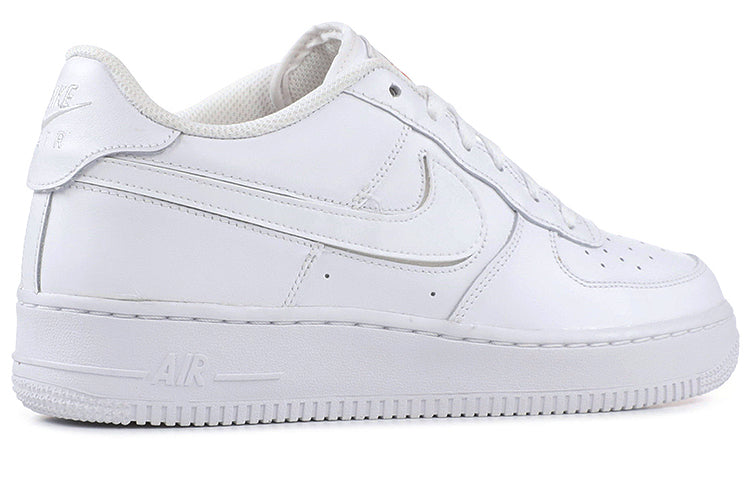 Nike Air Force 1 Low'All Star - Swoosh Pack' GS White/White-White AQ9942-100 KICKSOVER