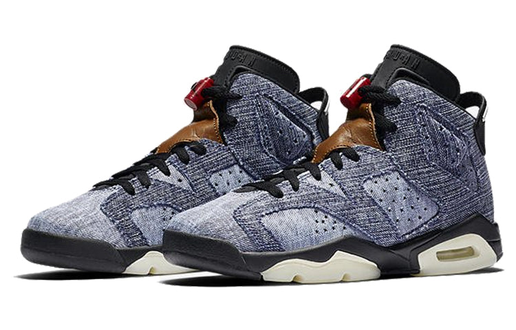 Air Jordan 6 Retro GS Wash Denim CV5489-401