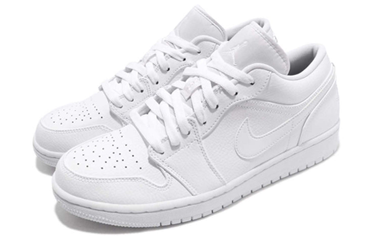 Air Jordan 1 Low Triple White 553558-112