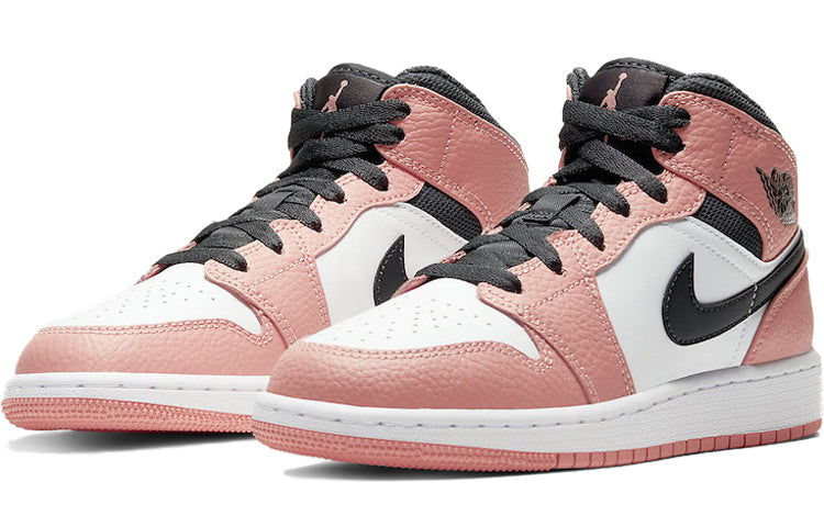 Air Jordan 1 Mid GS Pink Quartz 555112-603