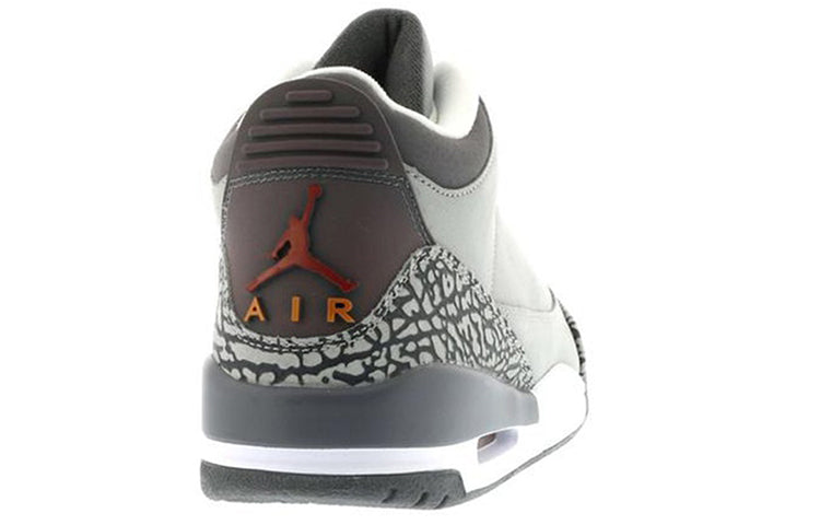 Air Jordan 3 Retro LS 'Cool Grey' 2006 Silver/Sport Red-Light Graphite-Orange Peel 315297-062