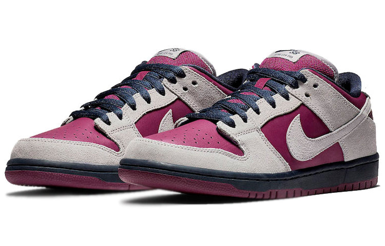 Nike Dunk Low SB Skateboard 'True Berry' Atmosphere Grey/True Berry-Obsidian-Atmosphere Grey BQ6817-001