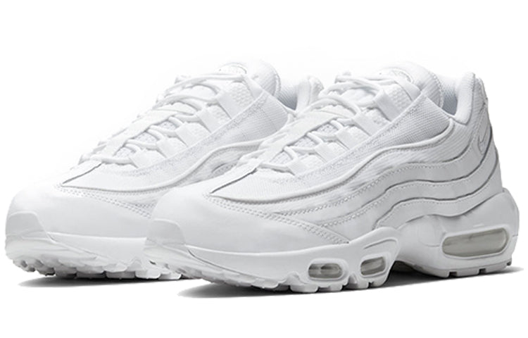 Nike Air Max 95 Triple White White/Grey Fog/White CT1268-100 sneakmarks