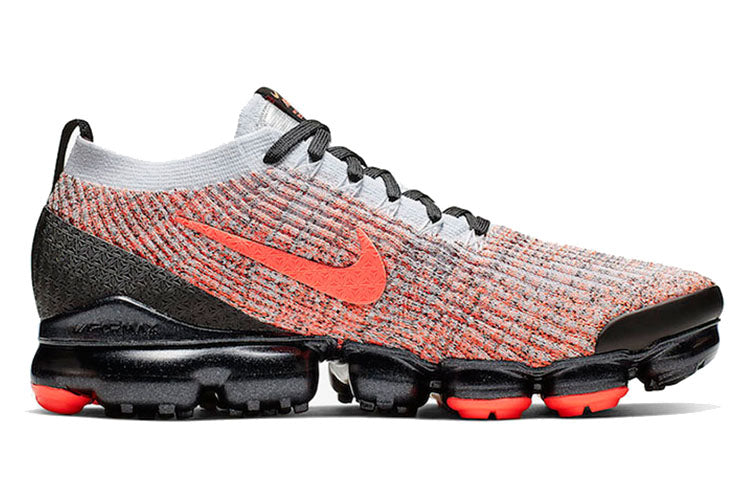 Nike Air VaporMax Flyknit 3 'Hyper Crimson' Bright Mango/Pure Platinum-Black-White-Metallic Silver AJ6900-800