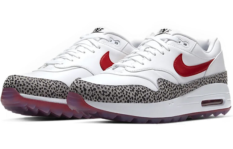 Nike Air Max 1 Golf NRG 'Habanero Red' White/Cement Grey/Black/Habanero Red BQ4804-101 KICKSOVER