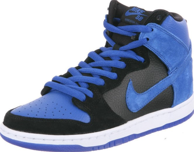 Nike Dunk High Pro SB Skateboard 'Jpack' Black/Game Royal-Black 305050-018 sneakmarks