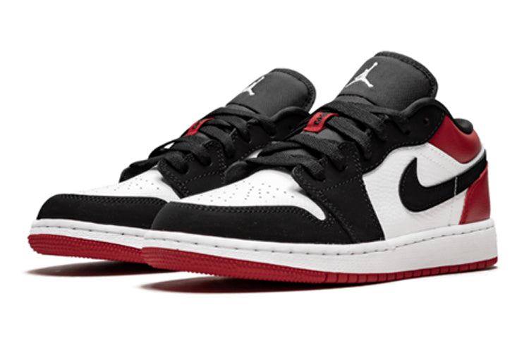 Air Jordan 1 Low GS Black Toe 553560-116