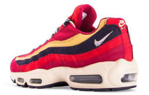 Nike Air Max 95 Premium 'Red Crush' Red Crush/Wheat Gold-University Red-Provence Purple 538416-603 sneakmarks