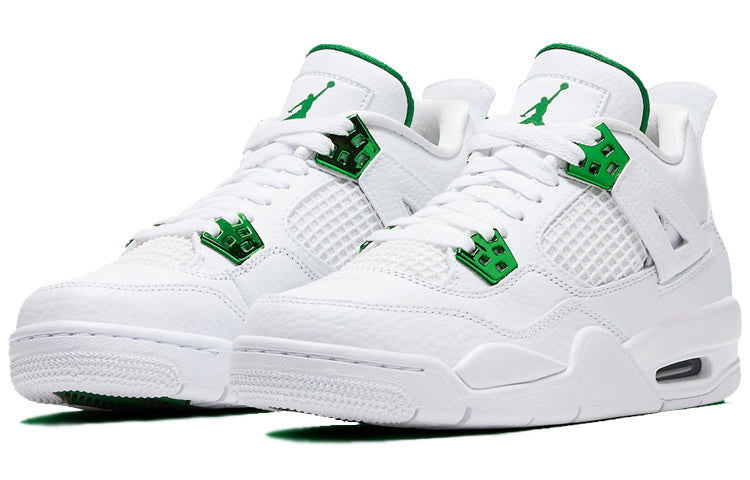 Air Jordan 4 Retro GS Metallic Pack - Pine Green 408452-113