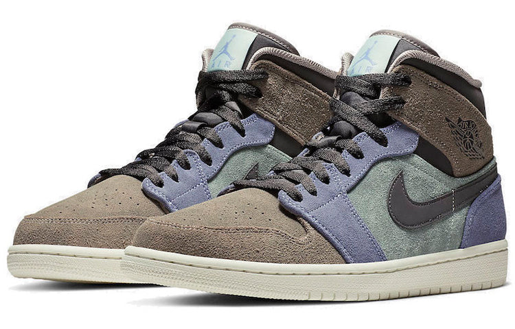 Air Jordan 1 Mid SE Suede - Light Cyan 852542-203