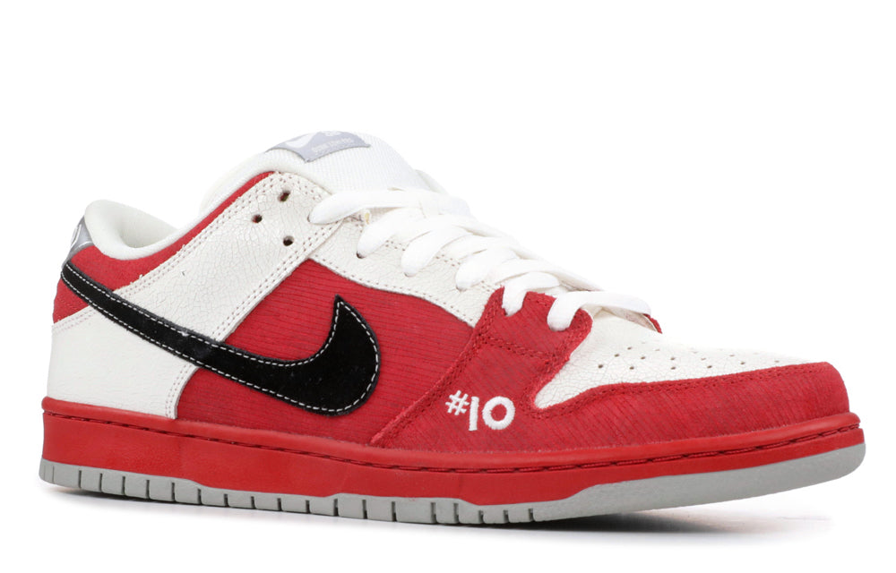 Nike Dunk Low Premium SB Skateboard 'Roller Derby' Varsity Red/Black-White-Wolf Grey 313170-601