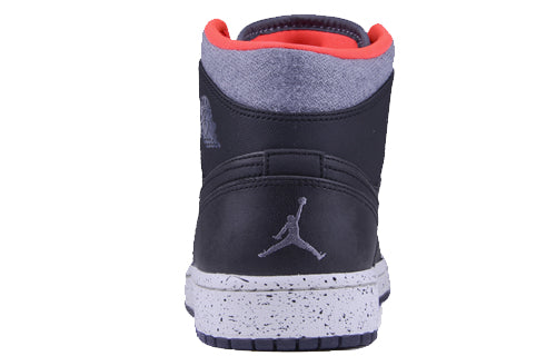 Air Jordan 1 Mid Black Dark Grey Infrared 811124-035