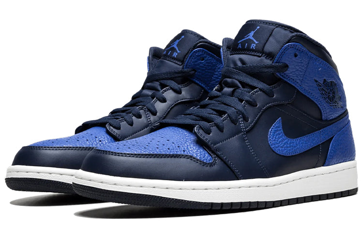 Air Jordan 1 Mid Obsidian 554724-412