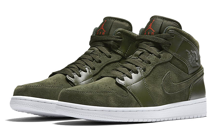 Air Jordan 1 Mid Sequoia 554724-302