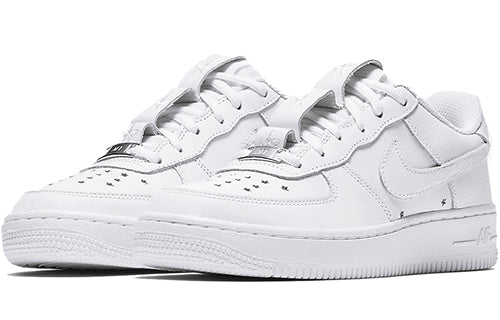 Nike Air Force 1 Low GS 'Independence Day' White/White-Midnight Navy AR0688-100 KICKSOVER