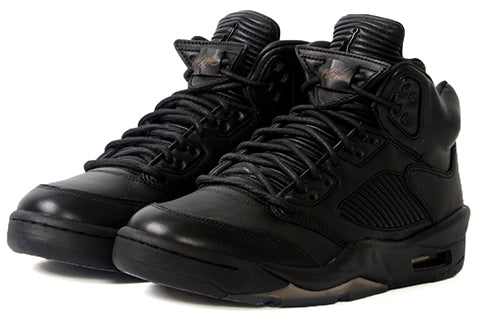 Air Jordan 5 Retro PREM Triple Black 881432-010