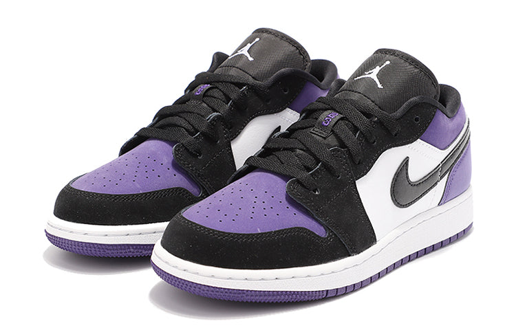 Air Jordan 1 Low GS Court Purple 553560-125