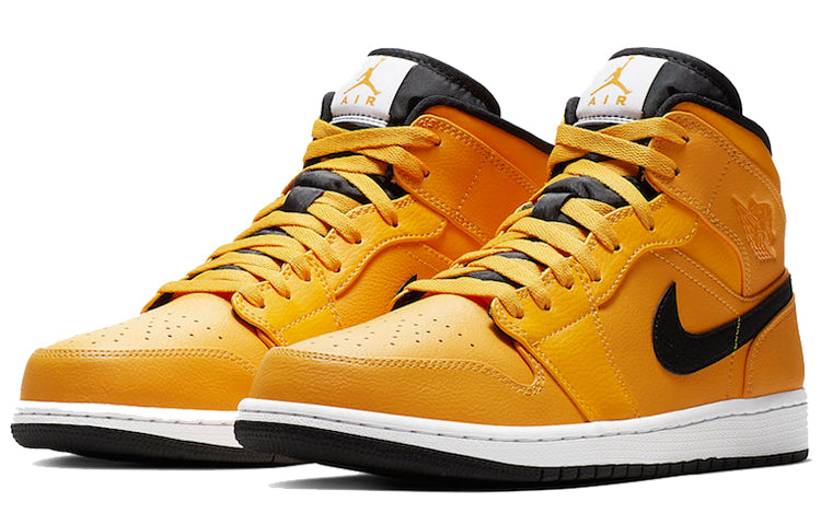 Air Jordan 1 Mid University Gold 554724-700