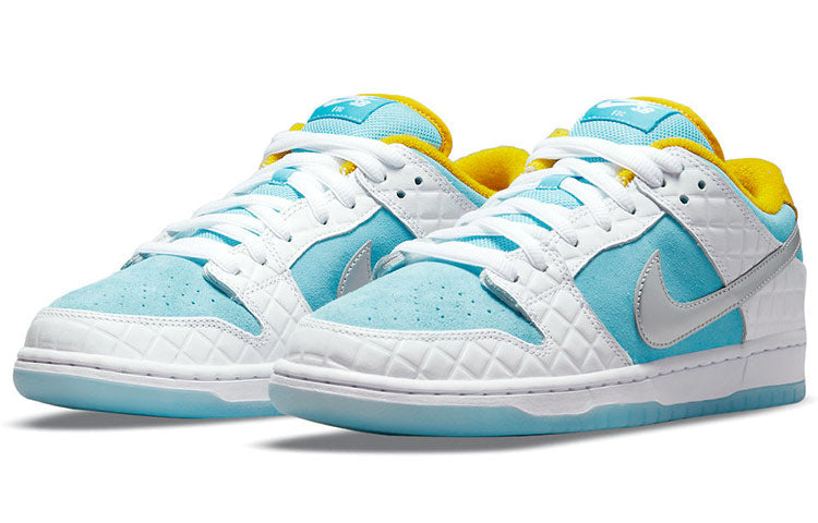 Nike FTC x SB Skateboard Dunk Low Pro QS 'Lagoon Pulse' DH7687-400