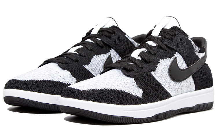 Nike Dunk Low Flyknit White Black 917746-100