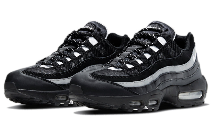 Nike Air Max 95 Essential 'Black Smoke Grey' Black/White/Dark Smoke Grey/Particle Grey CT1805-001 sneakmarks