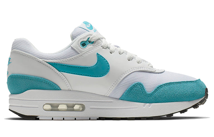 Nike Womens Air Max 1 'Light Blue Fury' White/Light Blue Fury/Black 319986-117 KICKSOVER