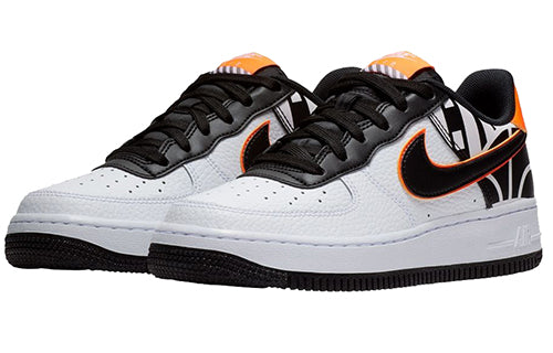 Nike Air Force 1 Low LV8 GS White/Black-Orange 820438-109 KICKSOVER