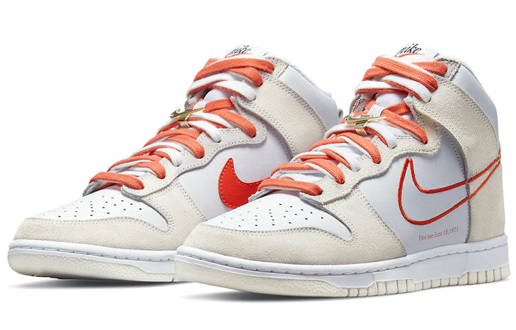 Nike Dunk High First Use First Use White Sail Orange (W) DH6758-100
