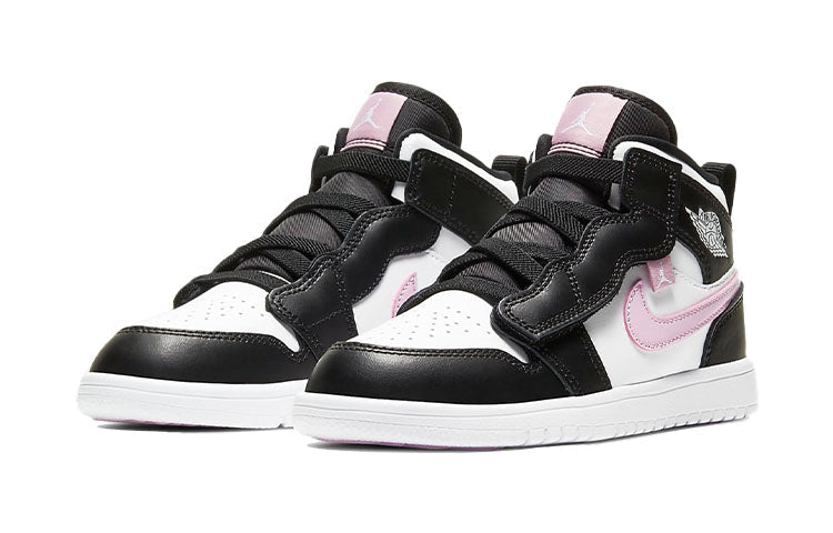 Air Jordan 1 Mid ALT BP White Light Arctic Pink (PS) AT4612-103