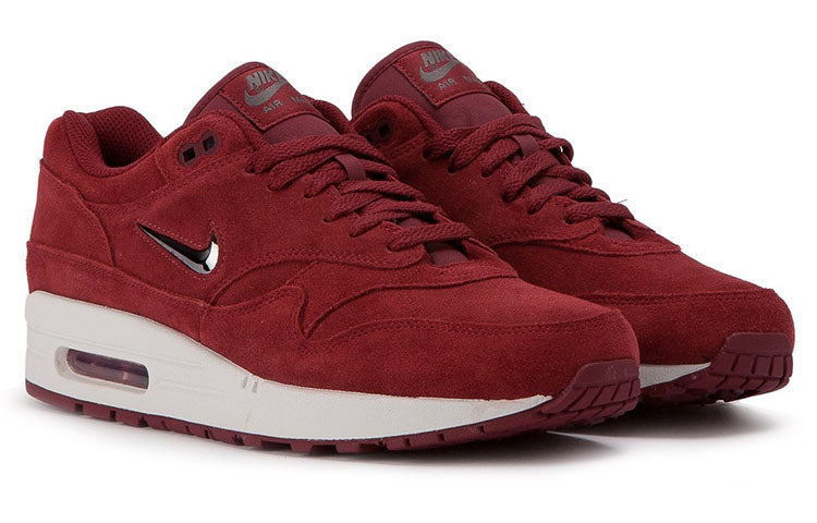 Nike Air Max 1 Premium SC Jewel 'Team Red' Team Red/Metallic Dark Grey/Dark Grey 918354-600 KICKSOVER