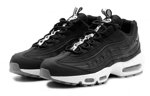 Nike Air Max 95 SE 'Pull Tab' Black/White/Cool Grey/Black AQ4129-002 sneakmarks