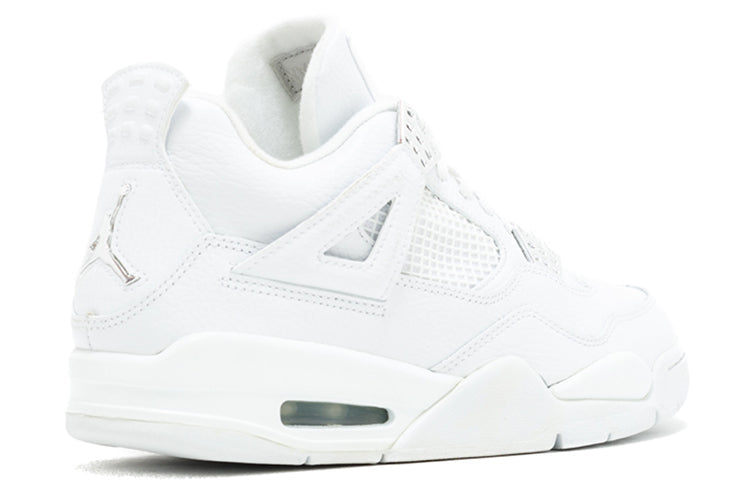 Air Jordan 4 Retro 'Pure $' White/Metallic Silver 308497-102