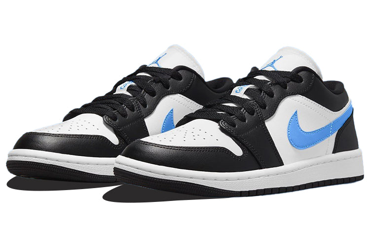 Nike Womens Air Jordan 1 Low Black University Blue DC0774-041