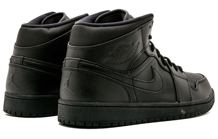 Air Jordan 1 Mid Black 554724-034