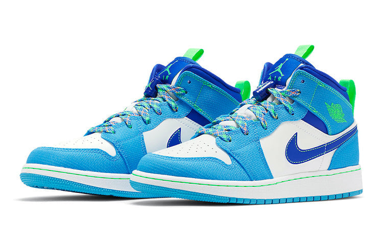 Air Jordan 1 Mid SE GS University Blue Royal DA8010-400