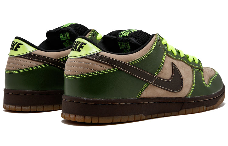 Nike Dunk Low Pro SB Skateboard 'Jedi' Khaki/Baroque Brown-Safari 304292-222 sneakmarks