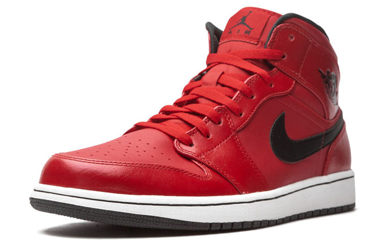 Air Jordan 1 Mid Gym Red Black 554724-602