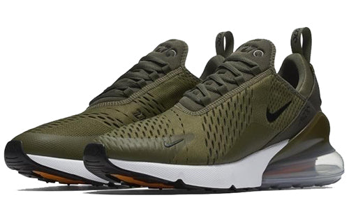 Nike Air Max 270 'Medium Olive' Medium Olive/Black-Total Orange-White AH8050-201 KICKSOVER