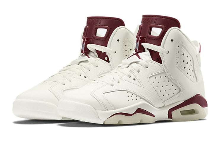 Air Jordan 6 Retro BG Maroon 384665-116