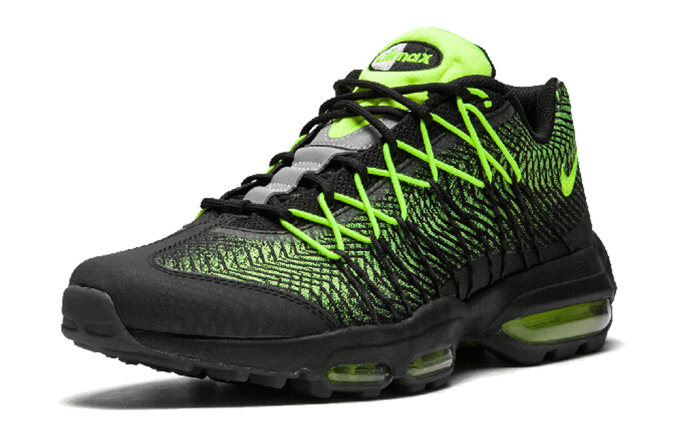 Nike Air MAx 95 Ultra JCRD Black Volt 749771-007 sneakmarks