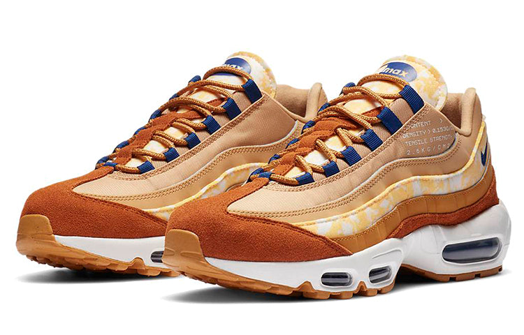 Nike Air Max 95 'Twine Tawny Royal' Twine/Tawny/Deep Royal Blue/Sail CU1560-700 sneakmarks