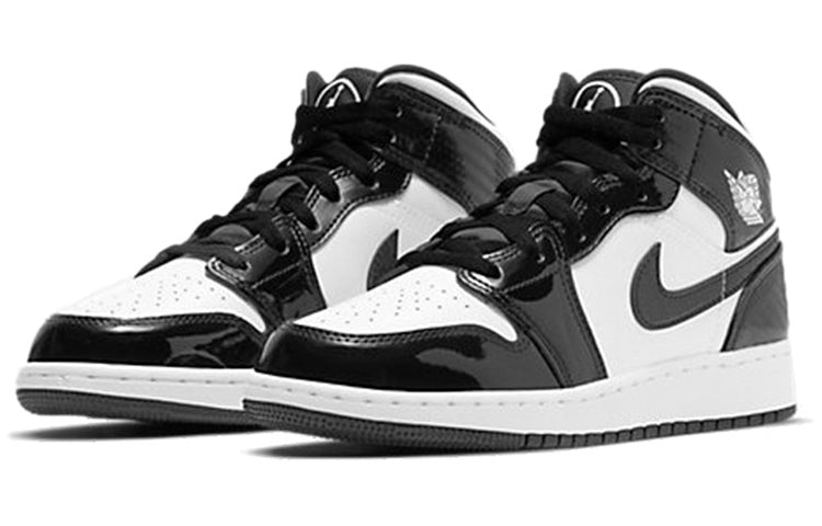 Air Jordan 1 Mid SE GS 'All-Star Weekend' Black/White/Black DD2192-001