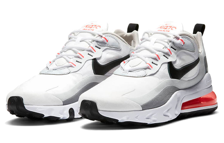 Nike Air Max 270 React 'White Crimson Black' White/Flash Crimson/Cool Grey/Black CT1280-100 KICKSOVER