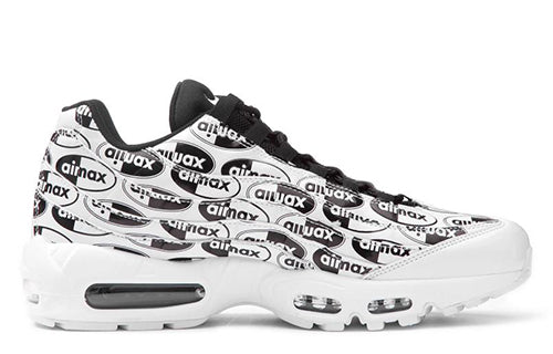 Nike Air Max 95 Premium Logo Pack - White Black 538416-103 sneakmarks